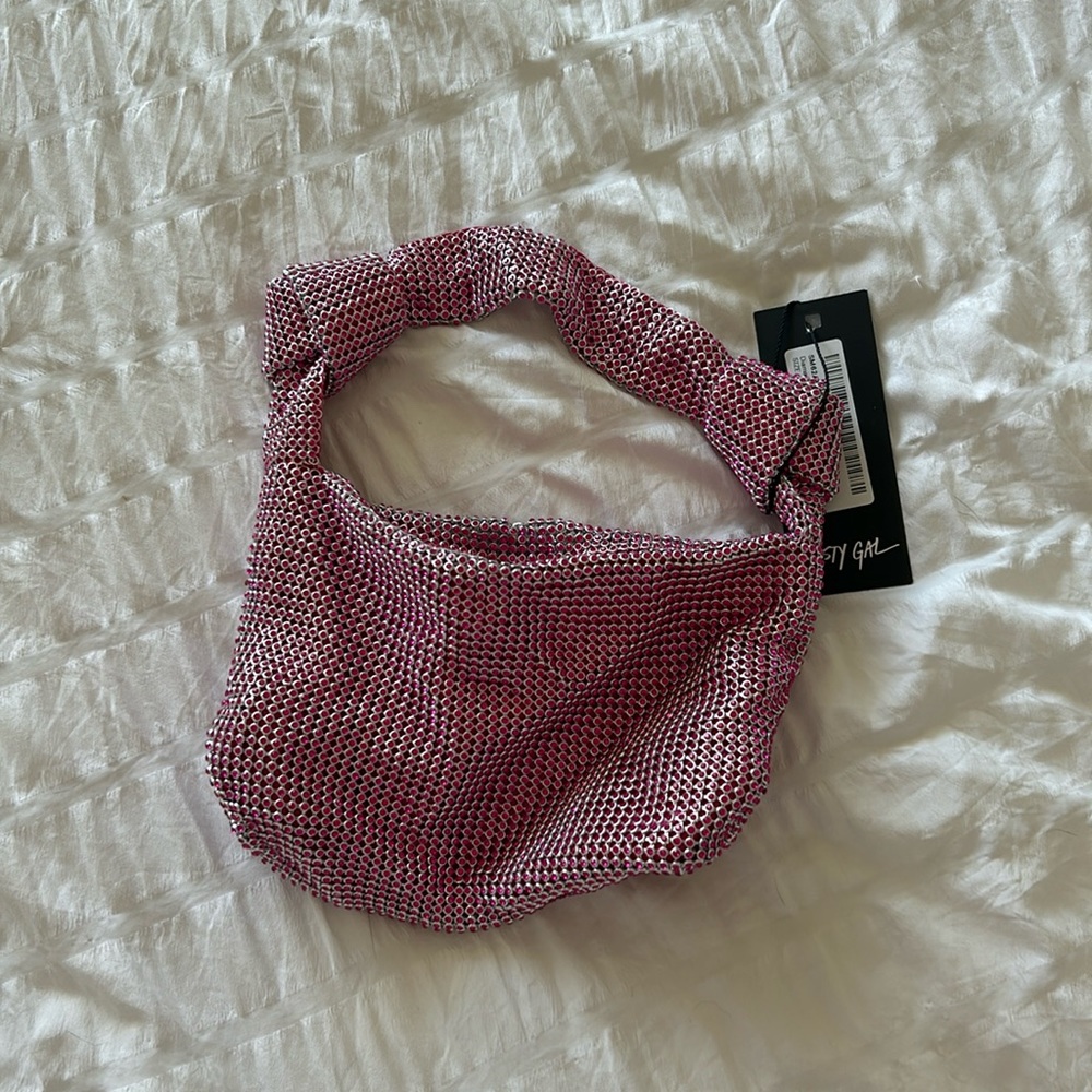 Nasty Gal Sparkly Pink Bag